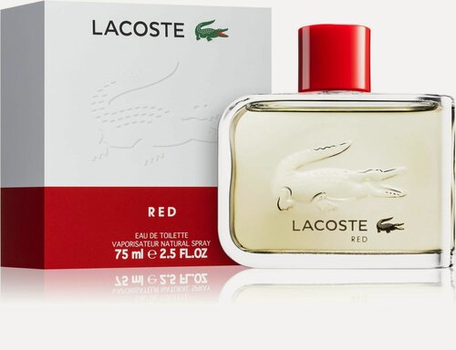 Изображение товара Туалетная вода Lacoste " Lacoste Red Eau de Toilette " — для мужчин, 75 мл