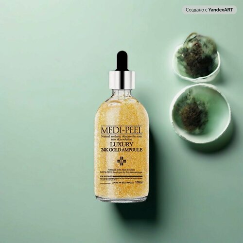 Изображение товара MEDI-PEEL Luxury 24K Gold Ampoule Сыворотка для лица с лифтинг эффектом, 100 мл
