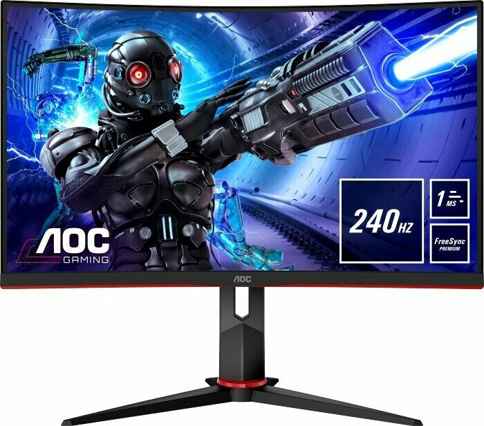 32" Монитор AOC C32G2ZE (C32G2ZE), черный