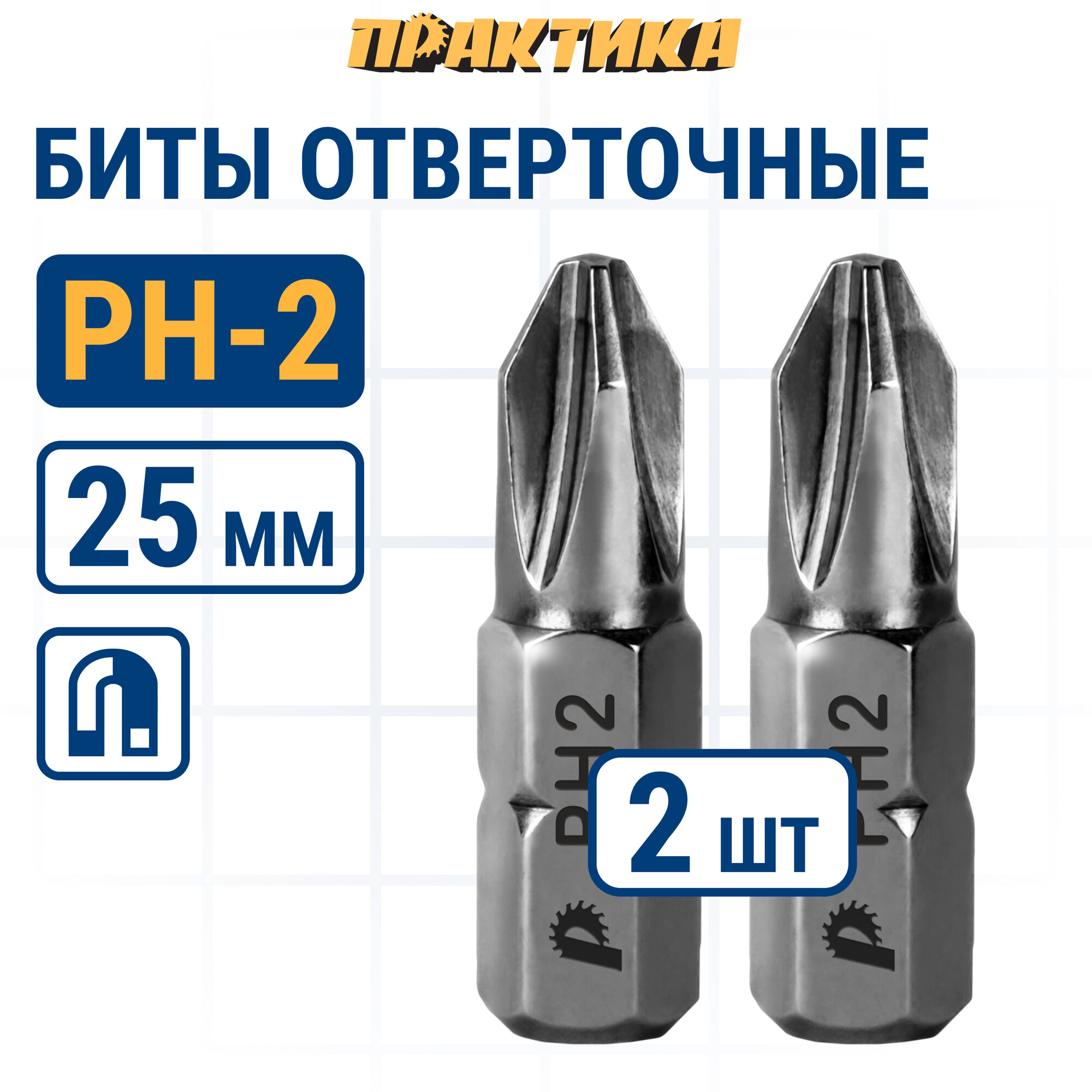 Бита отверточная ПРАКТИКА 