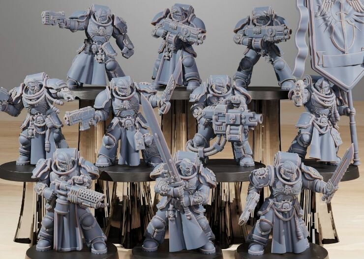Warhammer 40000 Миниатюра Socratis Elites