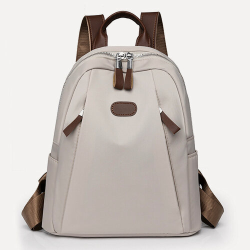 Изображение товара Рюкзак, женский, бежевый, ткань Оксфорд