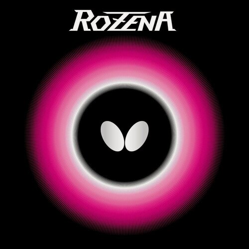 Изображение товара Накладка Butterfly Rozena (толщина 2,1 мм, черная)