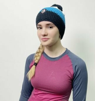 Шапка GTS Базовая коллекция для мужчин и женщин, размер INTONE SIZE, blue — фото 1