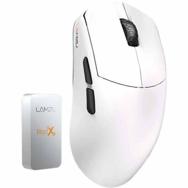 Lamzu MAYA X 8k белый, Мышь игровая беспроводная