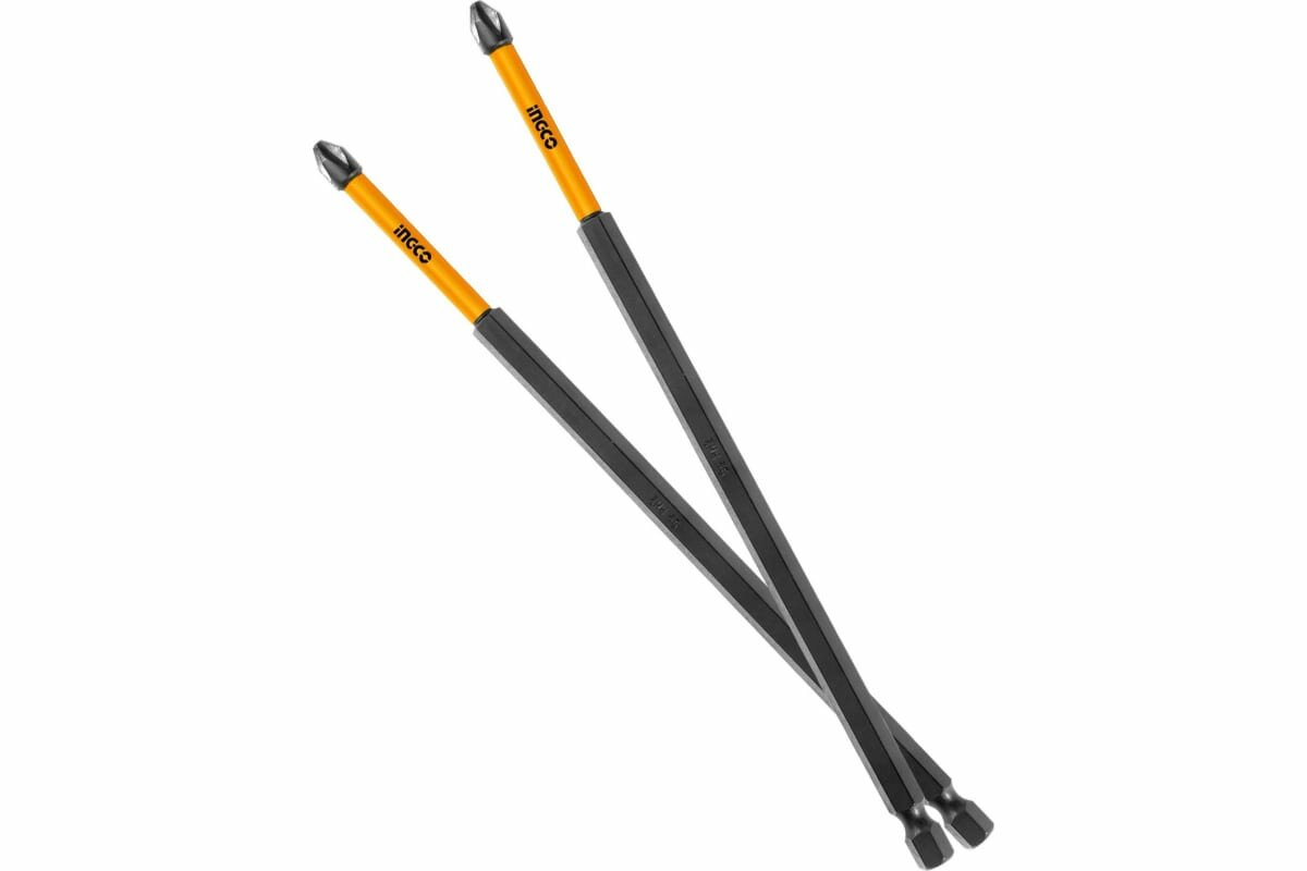 Биты ударные IMPACT РН2х250мм 10 шт. INGCO SDBIM11PH2103 INDUSTRIAL