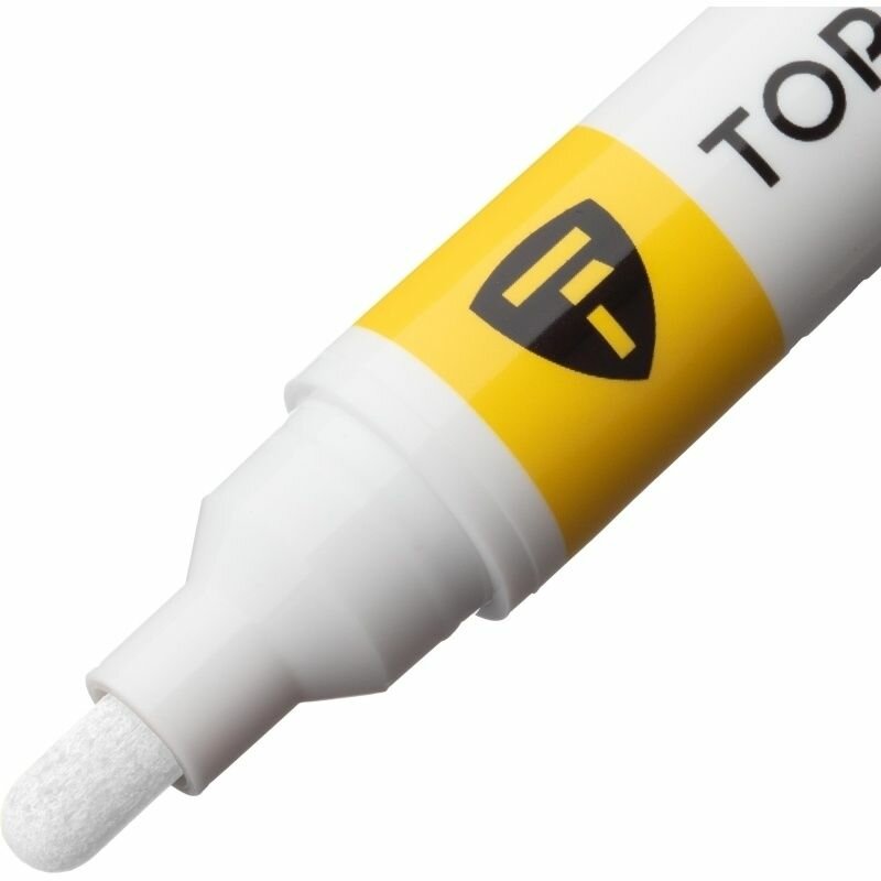 Маркер Topfort "Paint", лаковый, 6 мм, белый (ZP1800) — фото 1