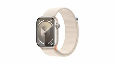 Умные часы Apple Watch Series 9 41мм (сияющая звезда) — фото 1