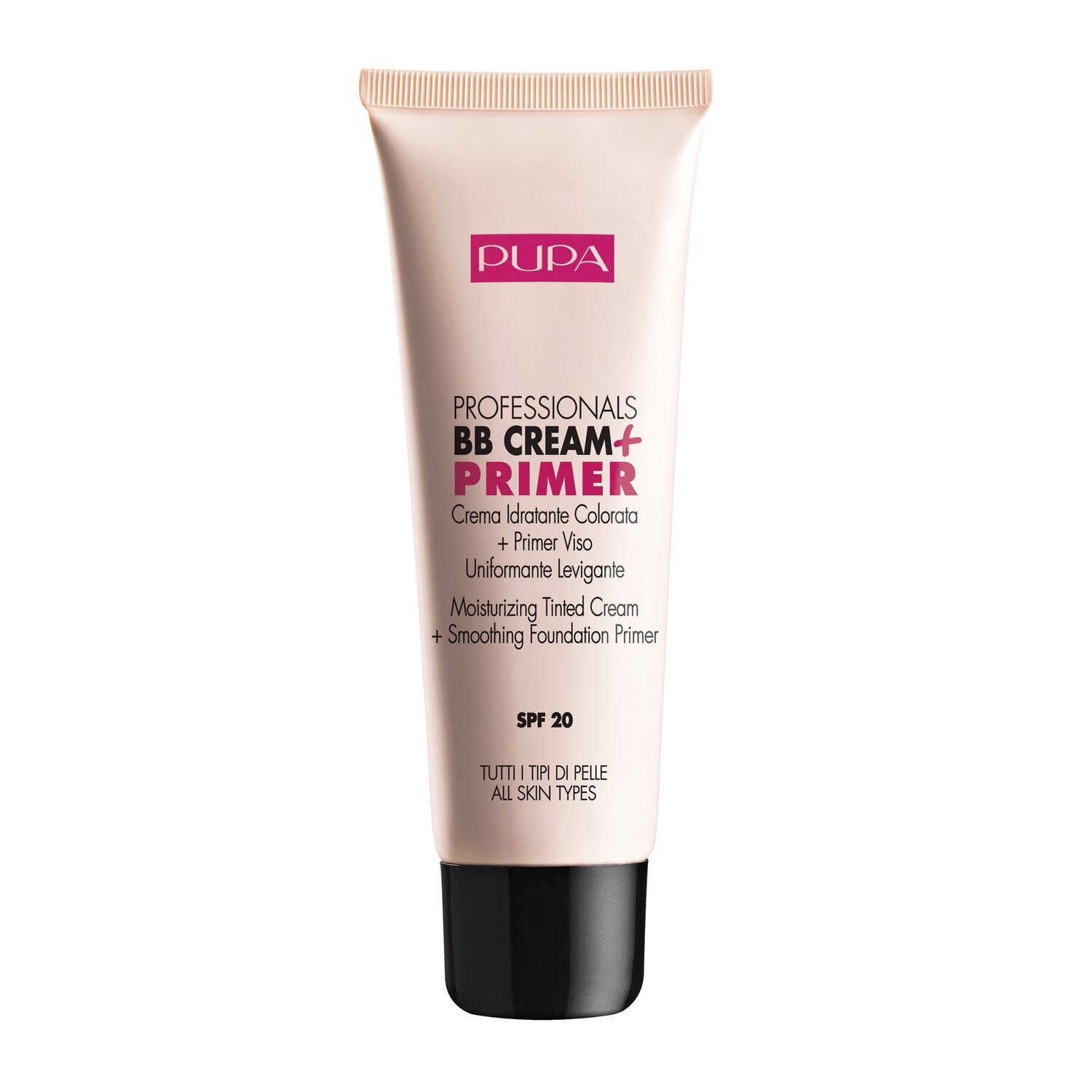 BB-крем Pupa Professionals BB+Primer, SPF 20, универсальный, 50 мл