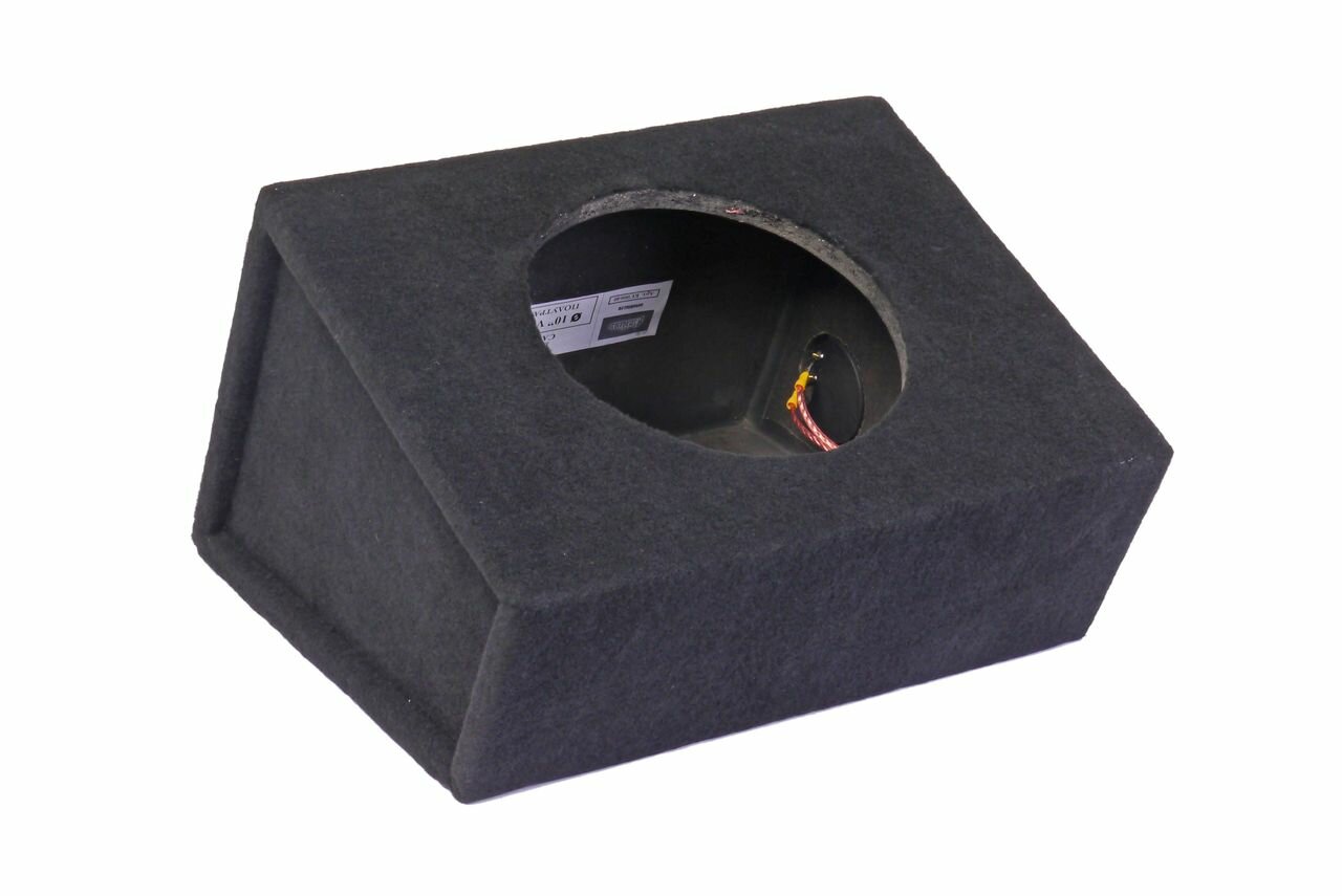 Корпус под сабвуфер d 10 26л полутрапеция автоблюз