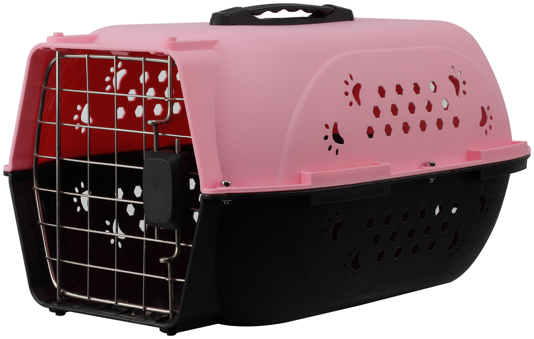 Авиа переноска для домашних животных "Чистый котик" 48х32х26 см, розовый