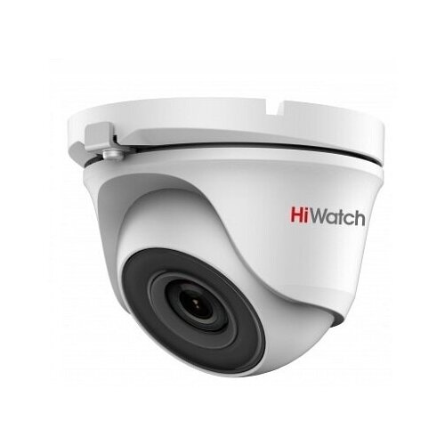 Hiwatch DS-T203(B) (3.6 mm) 2Мп уличная купольная HD-TVI камера