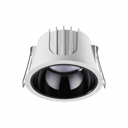 NOVOTECH 358695 SPOT NT21 251 белый/черный Светильник встраиваемый светодиодный IP20 LED 4000К 20W 100-265V KNOF