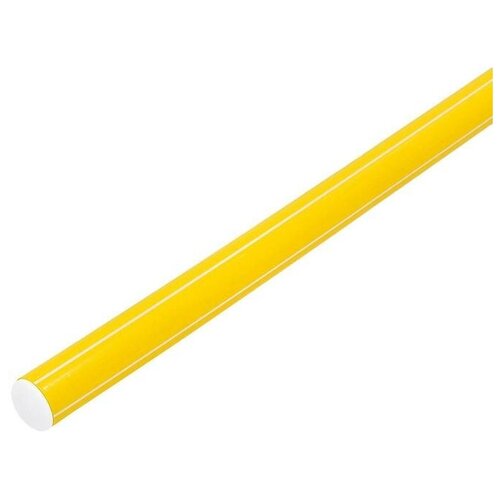 фото Палка гимнастическая 90 см, цвет жёлтый соломон