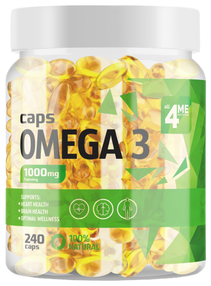 All 4Me Nutrition Omega 3 капс.