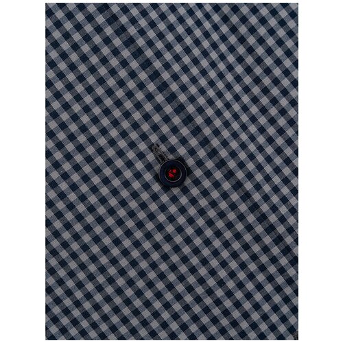 фото Рубашка мужская длинный рукав casino c325/157/3131/1p, прямой силуэт / сlassic fit, цвет серый, рост 186-194, размер ворота 44