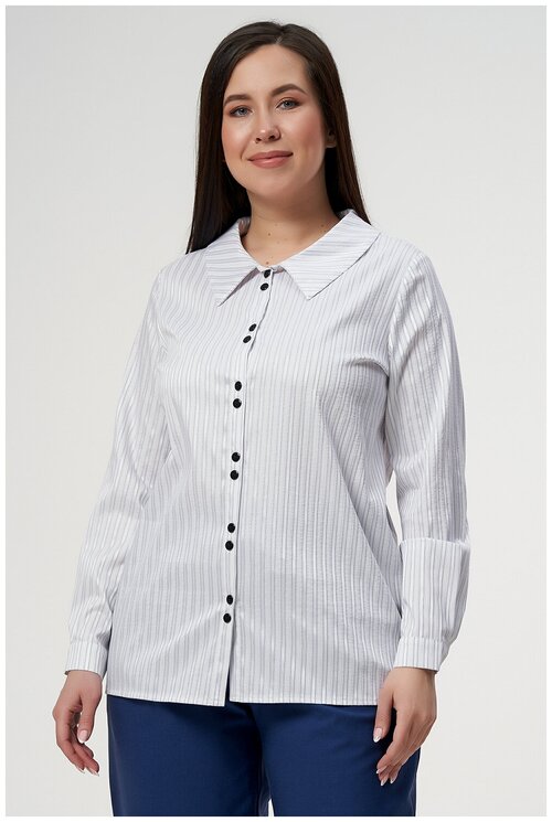 Блуза  Olsi, размер 62, серый