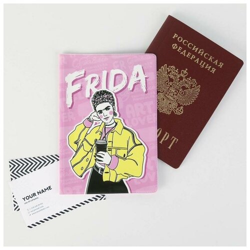 Обложка для паспорта FRIDA