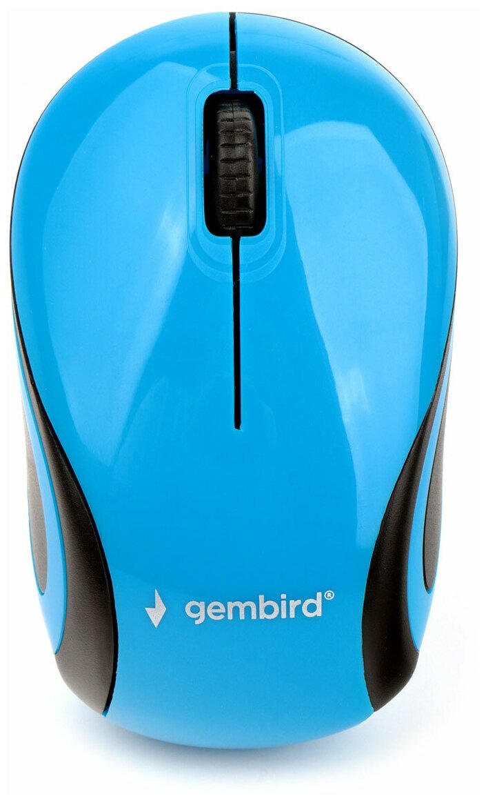 Мышь беспроводная Gembird MUSW-620,2.4 ГГц, 1200 DPI, 3 кнопки, синий