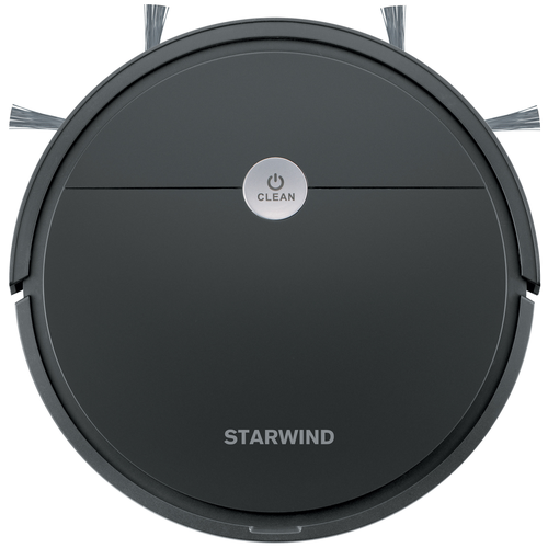 Робот-пылесос STARWIND SRV5550, черный пылесос starwind ssv9550