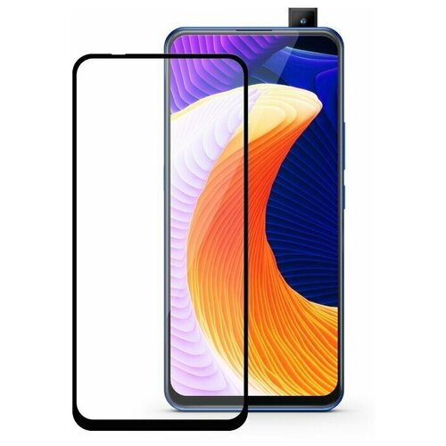 Защитное стекло Mobius для Vivo V15 3D Full Cover (Black)