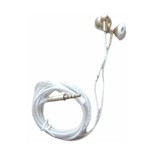 Наушники вкладыши с микрофоном Moxom MX-EP04 gold 58000₽