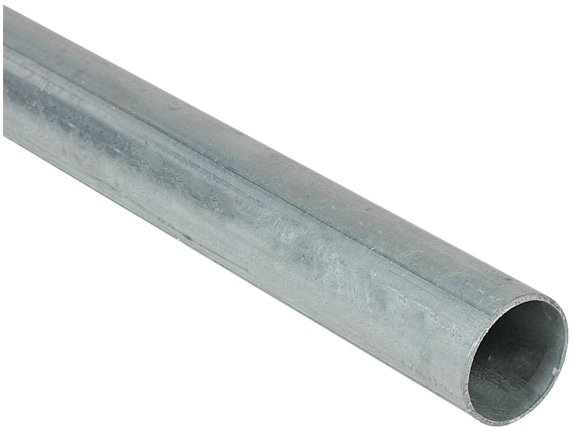 Труба глушителя прямая 38х1000 (d 38х1.5 L 1000мм) (нержавеющая алюминизированная сталь) TRIALLI EMC 0138