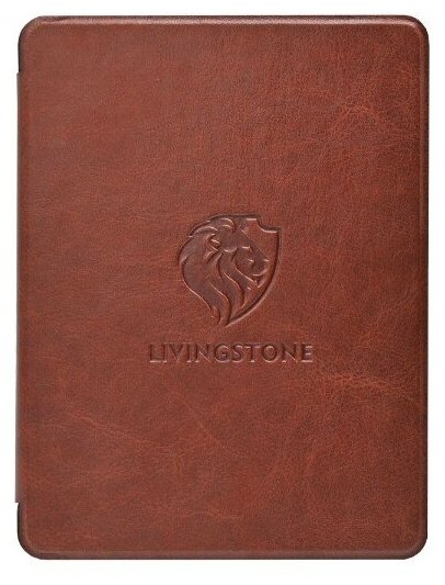 Чехол-обложка для ONYX BOOX Livingstone Volta и Da Vinci (Коричневый)