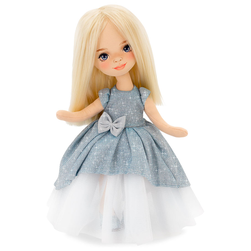 кукла orange toys sweet sisters mia в голубом сарафане 32 серия весна Мягкая кукла «Mia в голубом платье», 32 см