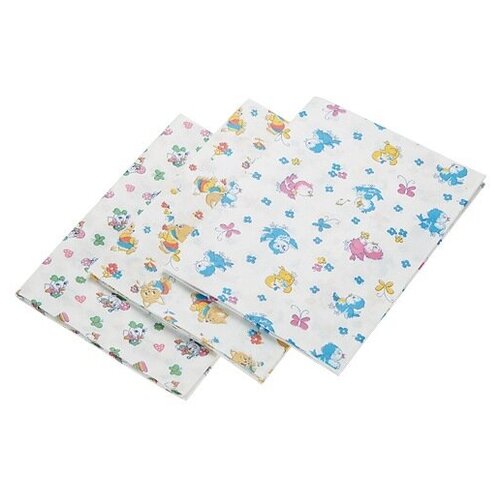 ST6870 Пеленка ситец гост 95*120 (цветная) цвет микс