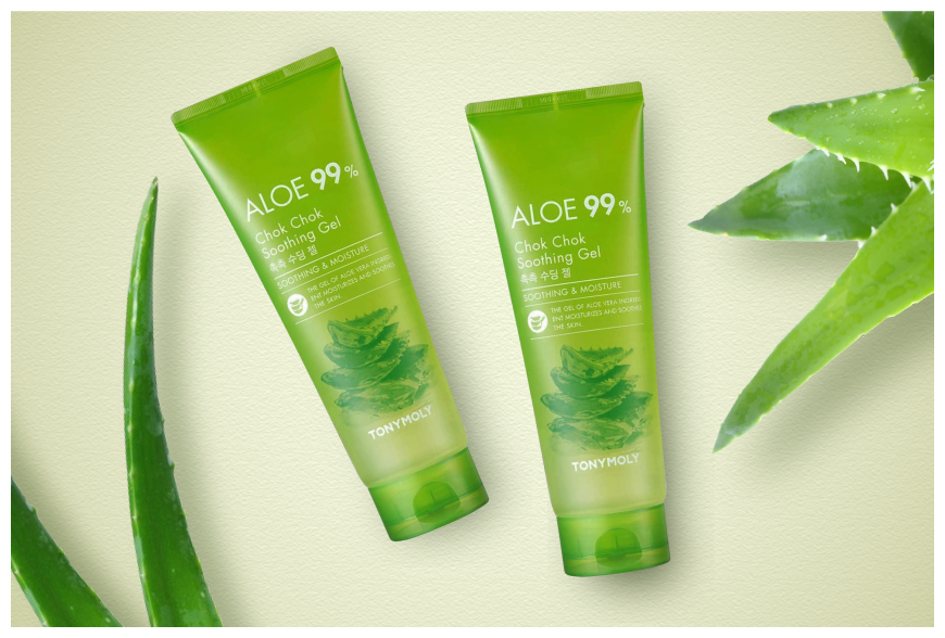 Tony Moly Увлажняющий гель с экстрактом алоэ вера Aloe 99% Chok Chok Soothing Gel, 250 мл