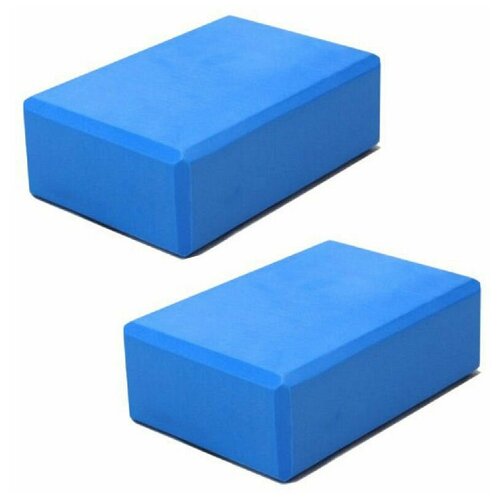 Блок для йоги ZDK ZDKblock7.5 голубой блок для йоги demix голубой