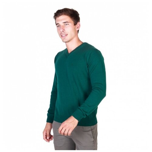 фото Пуловер trussardi , размер xl , зелeный