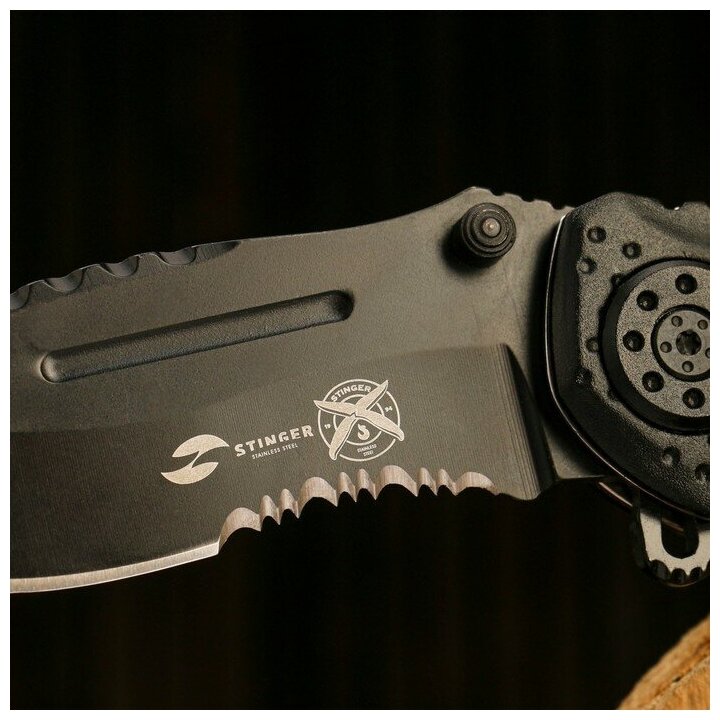 Нож складной Stinger SA-580B - фото №3