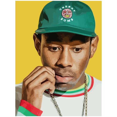 Картина по номерам на холсте Tyler, The Creator - 252 30X40