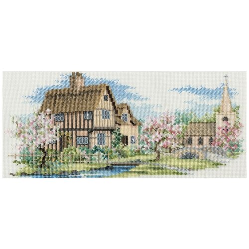 Набор для вышивания Blossom Lane derwentwater designs fp05 summer wild flowers набор для вышивания 41 x 33 см счетный крест