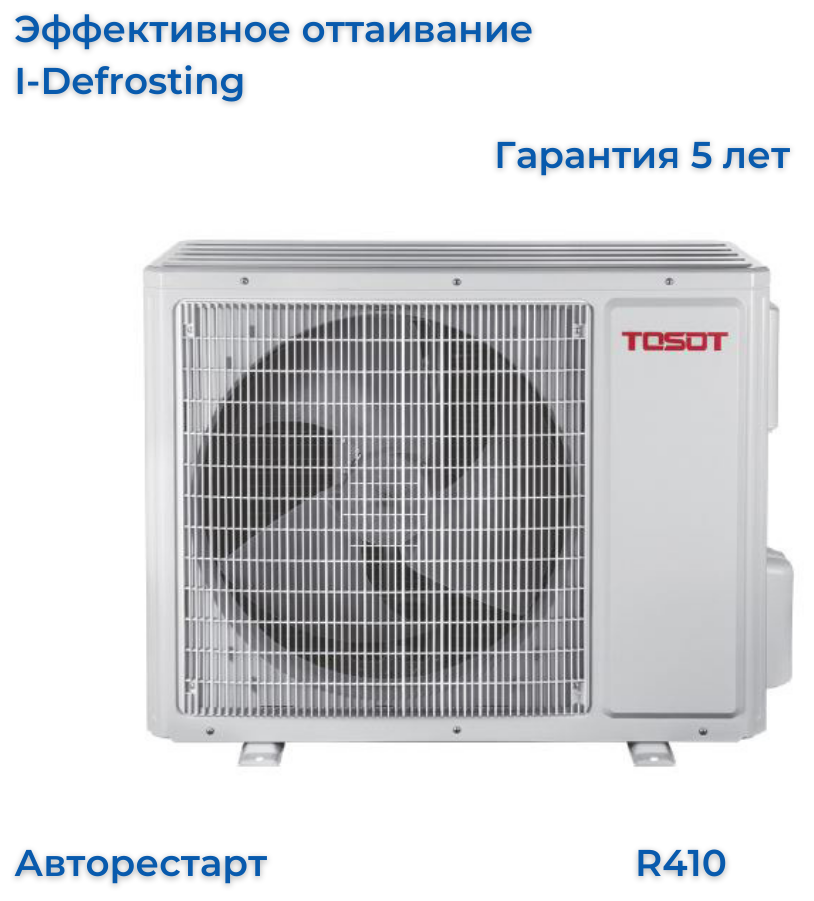 Сплит-система Tosot T24H-SnN(2)/I/T24H-SnN(2)/O Natal on/off - фотография № 9