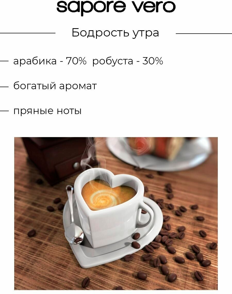 Кофе молотый Sapore Vero Cremoso 250г 2 упаковки - фотография № 3