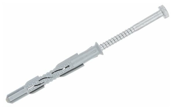 Дюбель рамный фасадный STARFIX SM-46056-50 10х80 мм нейлон, потай, с шурупом 50 шт в уп.