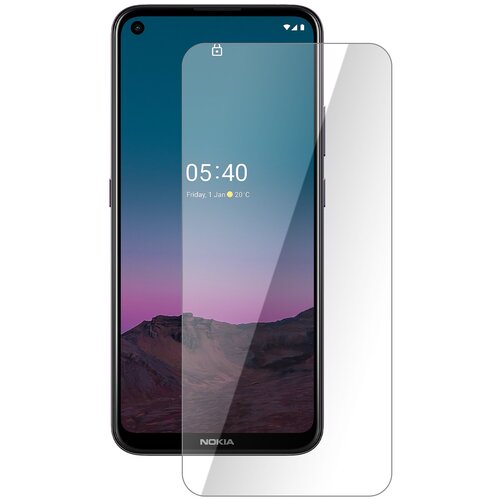 Гидрогелевая защитная плёнка для NOKIA 5.4 глянцевая, не стекло, на дисплей, для телефона гидрогелевая защитная плёнка для nokia 4 2 глянцевая не стекло на дисплей для телефона