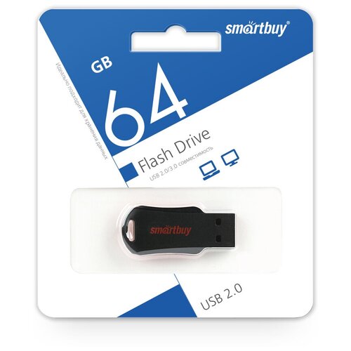 USB Flash Drive 64Gb - SmartBuy Unit SB64GBU-R