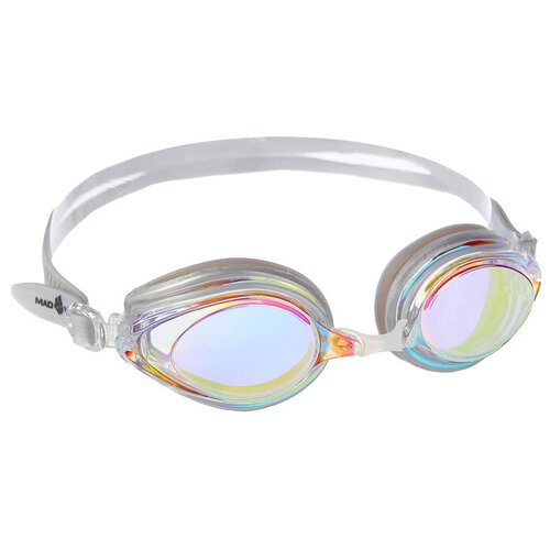 фото Очки для плавания techno mirror ii, цвет серый recom