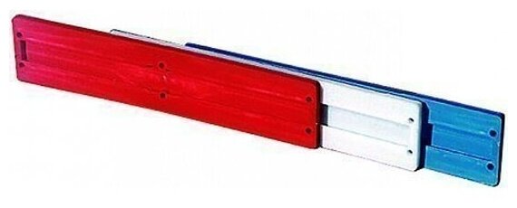 Пластиковый универсальный кронштейн Far 300, красный