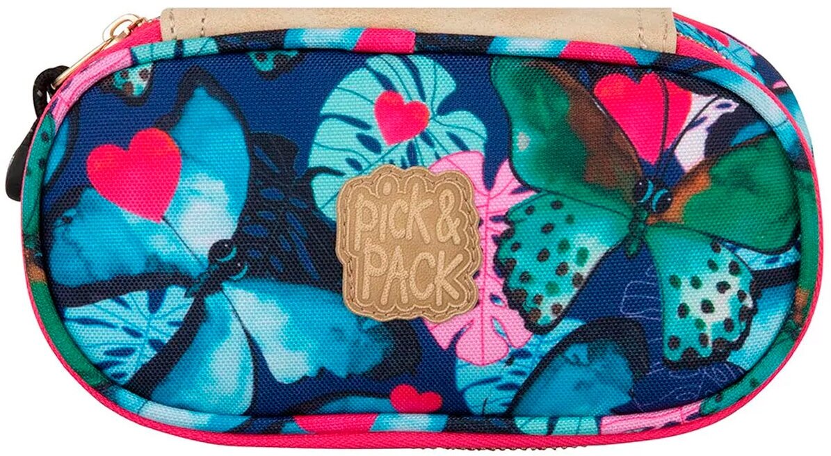 Пенал Pick & Pack PP20184 Beautiful Butterfly Pencil Case *14 Navy