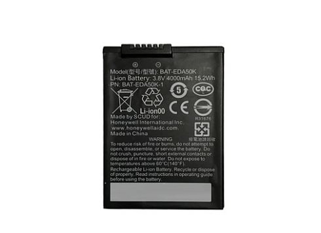 Аккумулятор для ТСД Honeywell ScanPal EDA50K, (BAT-EDA50K), 15.2Wh, 4000mAh, 3.8V