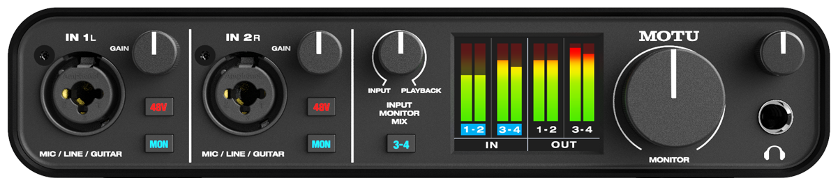 Внешняя звуковая карта MOTU M4