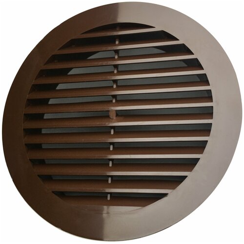 Решетка пластиковая коричневая с (ASA RAL8016) D125