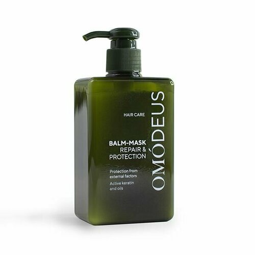 OMODEUS. Бальзам-маска для волос REPAIR & PROTECTION. Восстановление и защита.