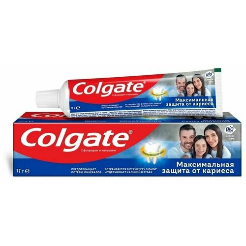 Colgate Зубная паста Максимальная защита от кариеса Свежая мята 50 мл