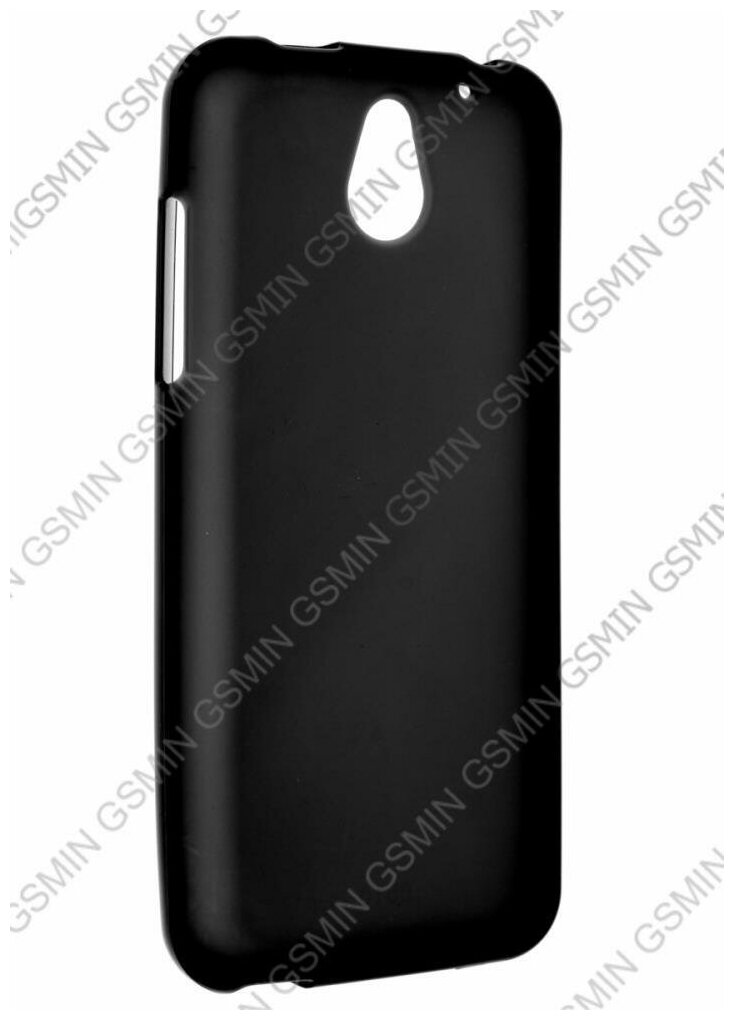 Чехол силиконовый для HTC Desire 610 TPU (Черный Матовый)